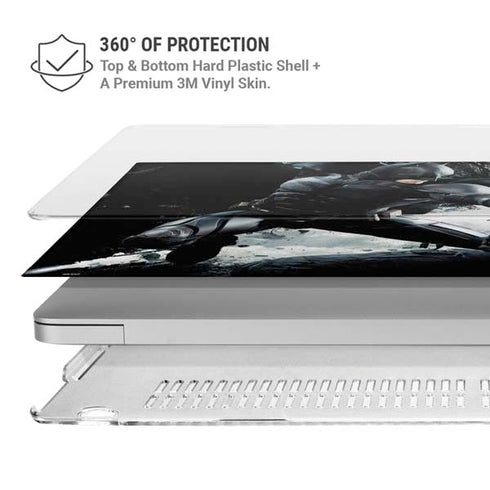 The Dark Knight Rises Batman and Bane Fighting MacBook Air 15in (2023-2025) Case plus Skin